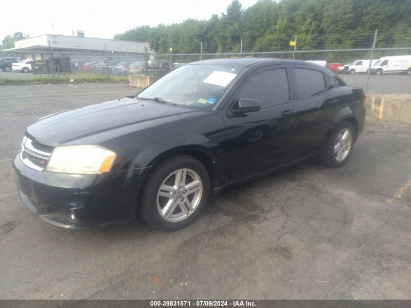 1C3CDZCB1DN521390 | 2013 DODGE AVENGER