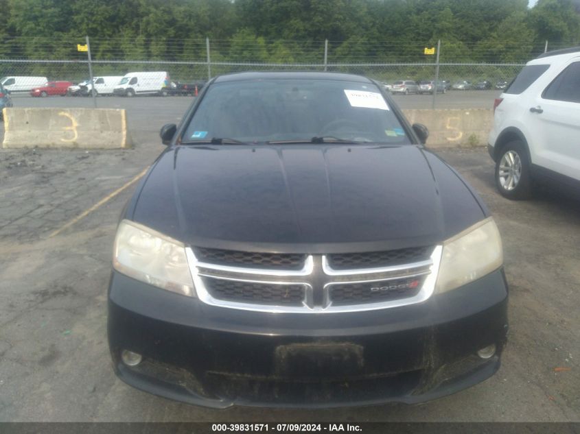 1C3CDZCB1DN521390 | 2013 DODGE AVENGER