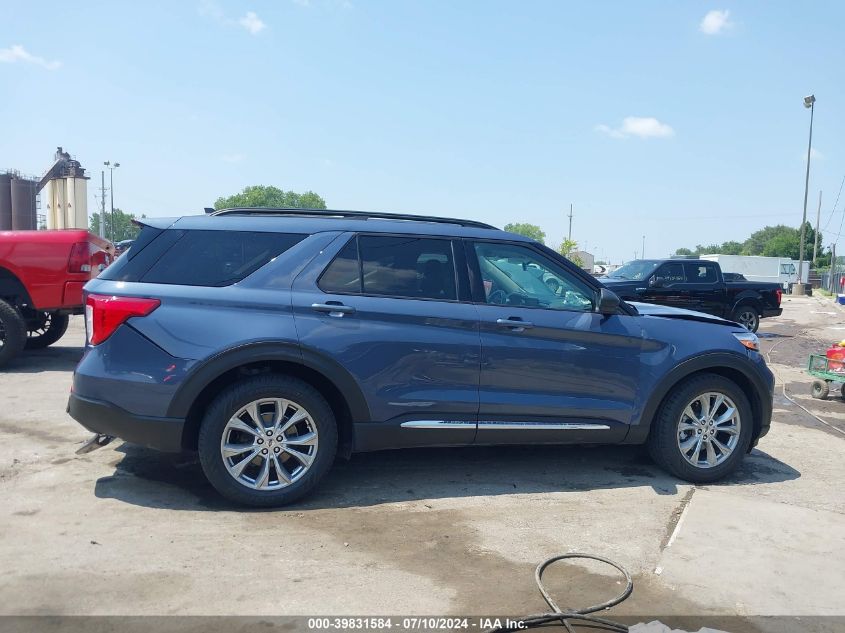 2021 Ford Explorer Xlt VIN: 1FMSK8DH9MGA46131 Lot: 39831584