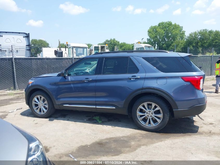 2021 Ford Explorer Xlt VIN: 1FMSK8DH9MGA46131 Lot: 39831584