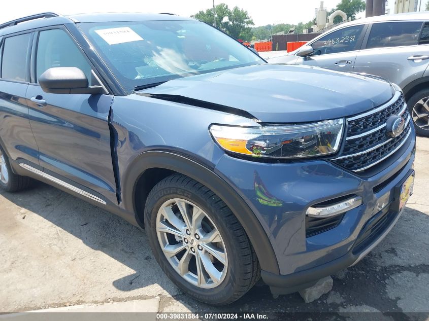 2021 Ford Explorer Xlt VIN: 1FMSK8DH9MGA46131 Lot: 39831584