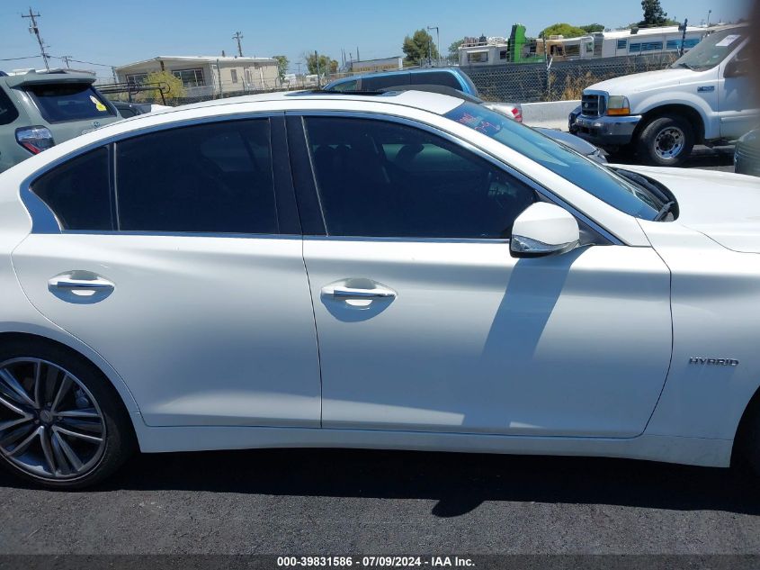 2014 Infiniti Q50 Hybrid Sport VIN: JN1AV7AP9EM691543 Lot: 39831586