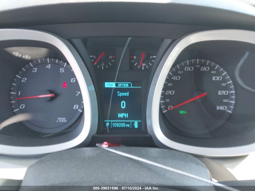 2013 Chevrolet Equinox Lt VIN: 2GNFLDE33D6278665 Lot: 39831596