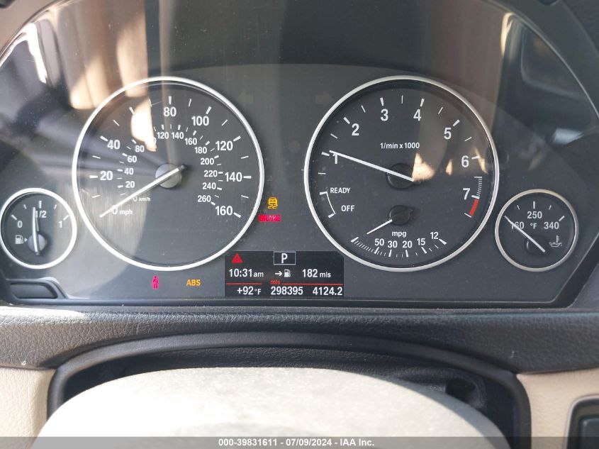 2012 BMW 328I VIN: WBA3C1C52CF432914 Lot: 39831611