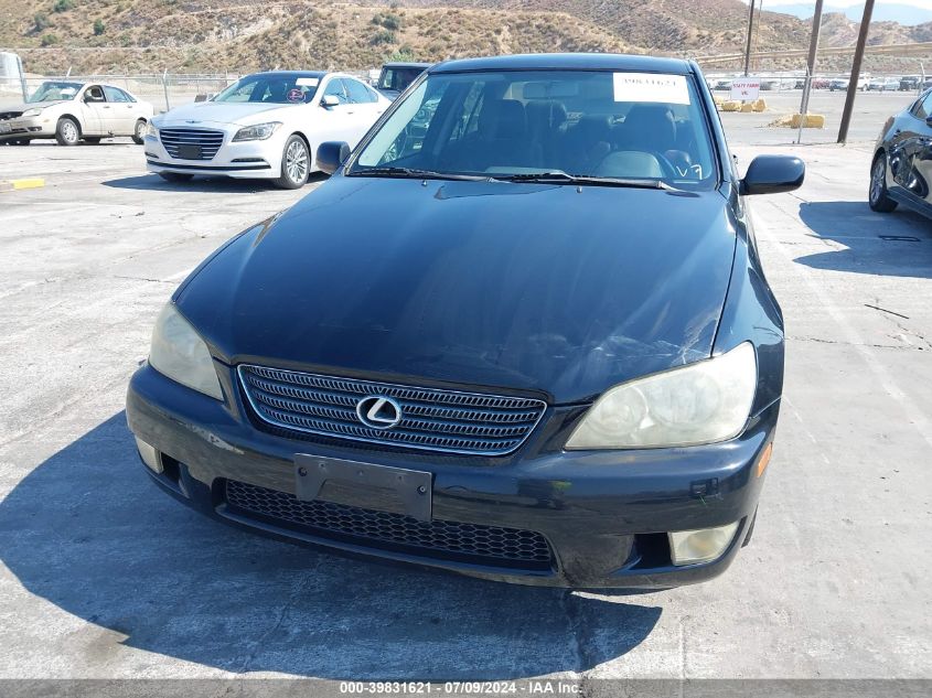 2001 Lexus Is 300 VIN: JTHBD182310003466 Lot: 39831621