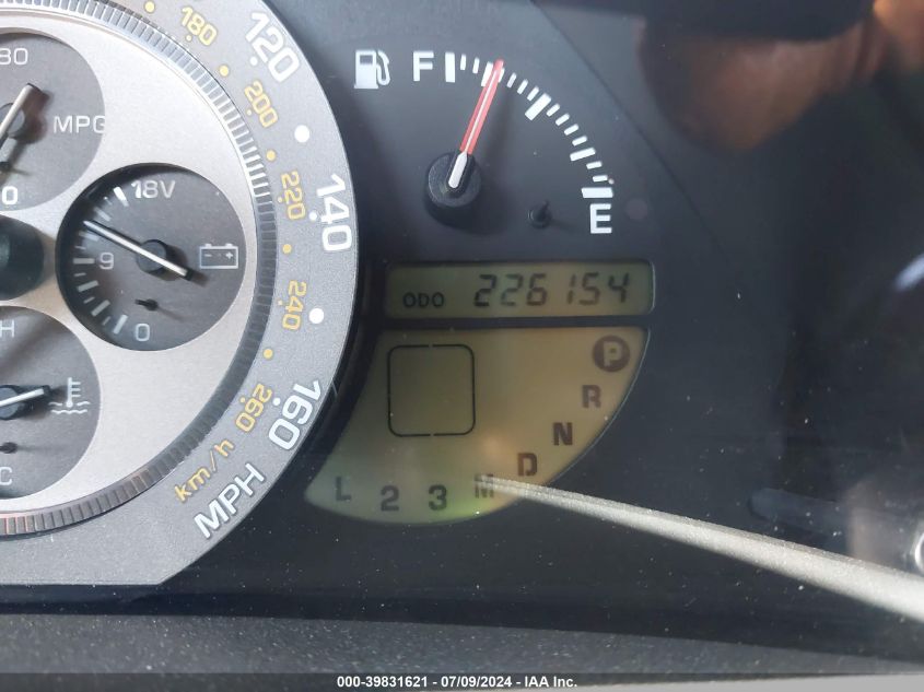 2001 Lexus Is 300 VIN: JTHBD182310003466 Lot: 39831621