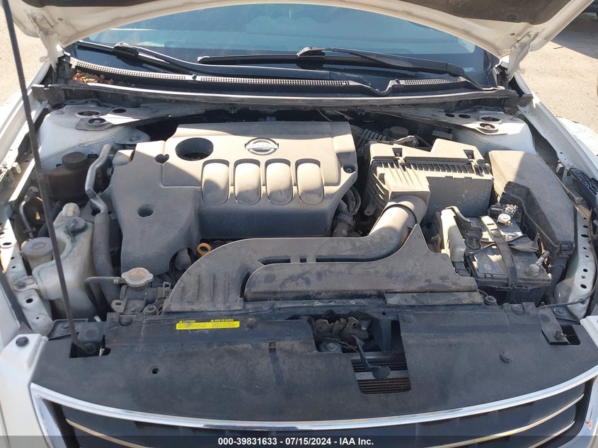 2010 Nissan Altima 2.5 S VIN: 1N4AL2AP0AN541143 Lot: 39831633