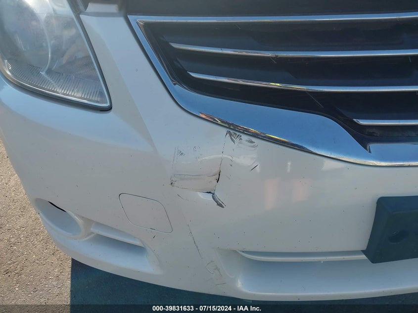 2010 Nissan Altima 2.5 S VIN: 1N4AL2AP0AN541143 Lot: 39831633