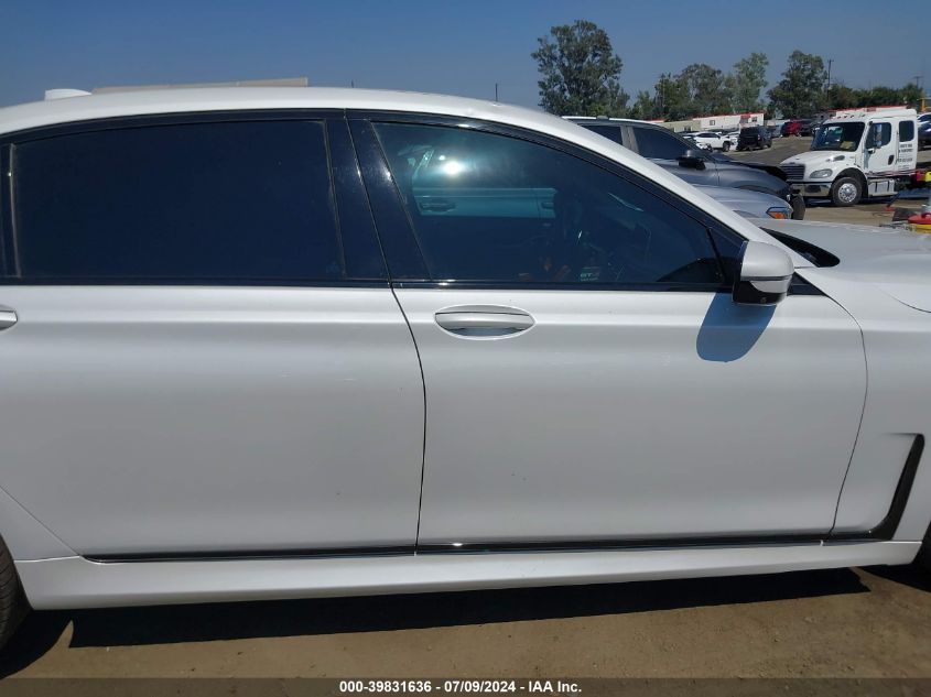 2022 BMW 750 I xDrive VIN: WBA7U2C04NCH09899 Lot: 39831636