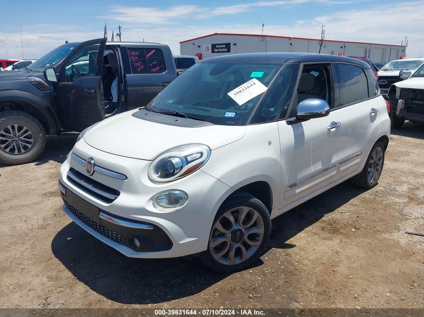 2018 Fiat 500L Lounge VIN: ZFBCFACH6JZ040487 Lot: 39831644