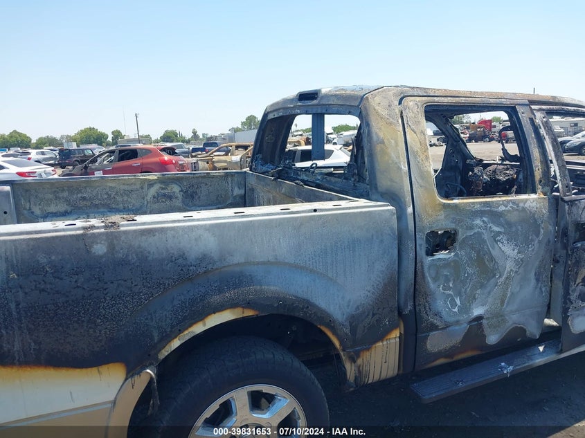 2013 Ford F-150 Lariat VIN: 1FTFW1EF6DFA30747 Lot: 39831653