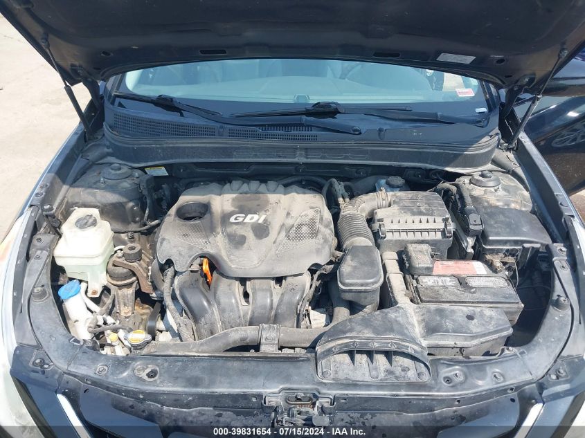 2011 Hyundai Sonata Gls VIN: 5NPEB4AC1BH053781 Lot: 39831654