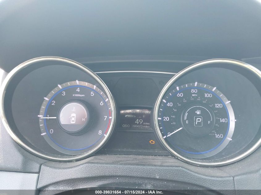 2011 Hyundai Sonata Gls VIN: 5NPEB4AC1BH053781 Lot: 39831654