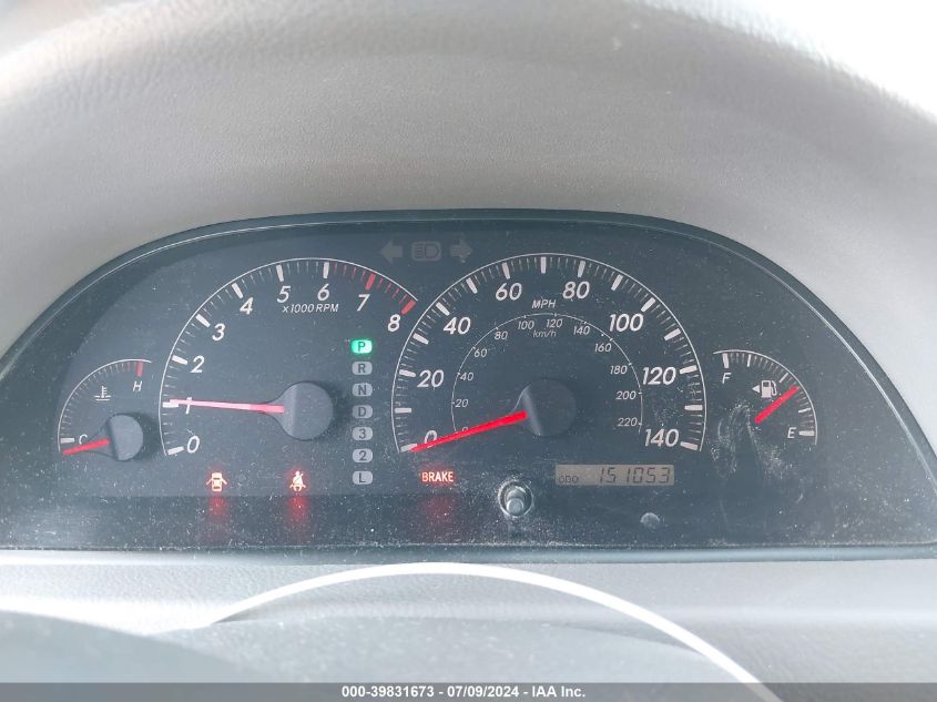 2005 Toyota Camry Le VIN: 4T1BE32K05U593686 Lot: 39831673