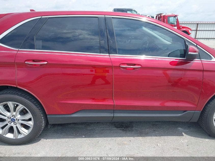 2019 Ford Edge Titanium VIN: 2FMPK3K92KBB26671 Lot: 39831676