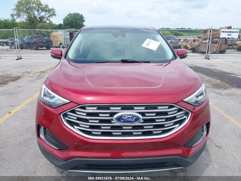 2019 Ford Edge Titanium VIN: 2FMPK3K92KBB26671 Lot: 39831676