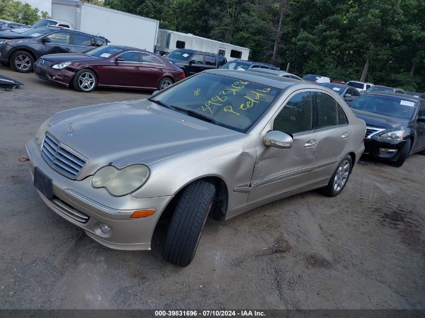 WDBRF81J85F566728 | 2005 MERCEDES-BENZ C 240