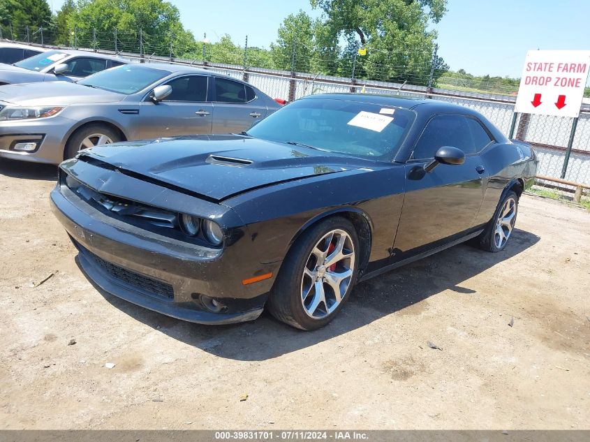 VIN 2C3CDZBG2FH888954 2015 DODGE CHALLENGER no.2