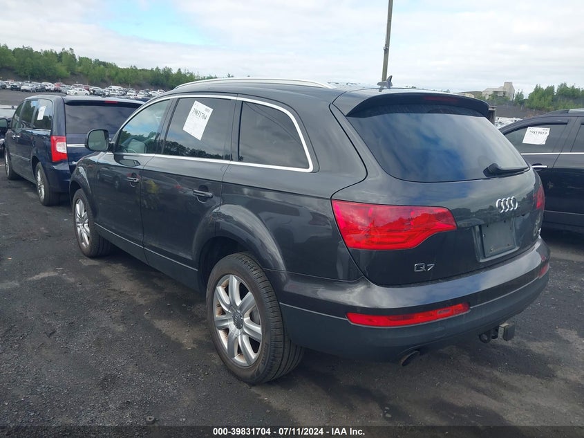 2007 Audi Q7 3.6 Premium VIN: WA1BY74L47D101098 Lot: 39831704