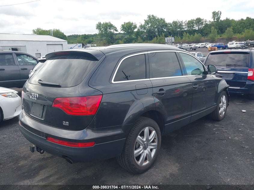 2007 Audi Q7 3.6 Premium VIN: WA1BY74L47D101098 Lot: 39831704