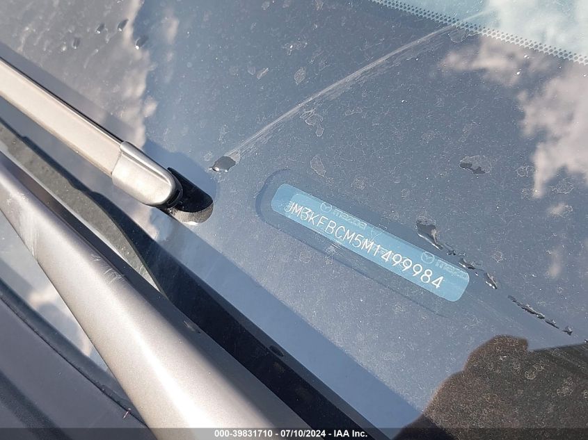 2021 Mazda Cx-5 Touring VIN: JM3KFBCM5M1499984 Lot: 39831710