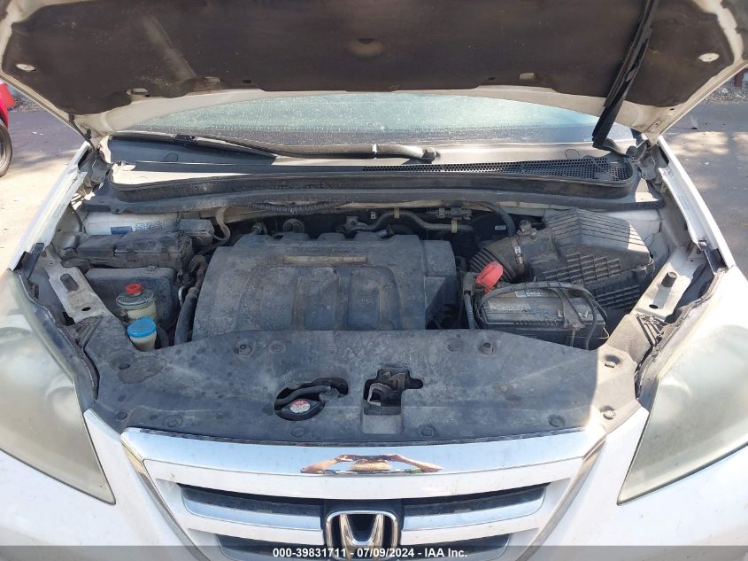 2007 Honda Odyssey Ex-L VIN: 5FNRL387X7B432513 Lot: 39831711