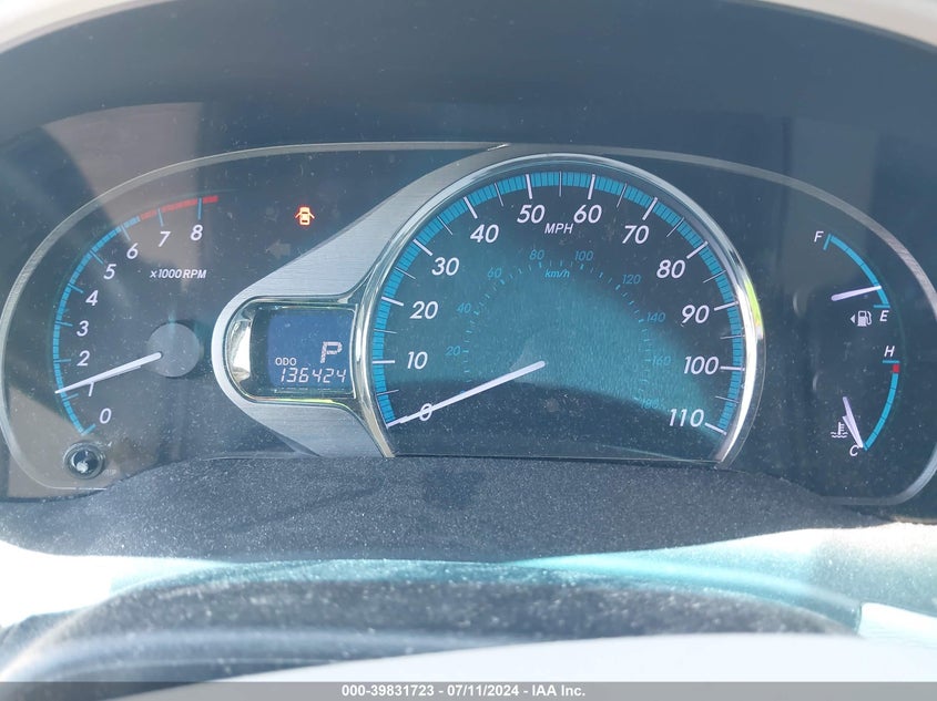 2011 Toyota Sienna Xle V6 VIN: 5TDYK3DC5BS115048 Lot: 39831723