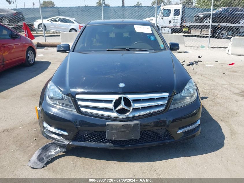 2012 Mercedes-Benz C 250 Luxury/Sport VIN: WDDGF4HB8CA608086 Lot: 39831726