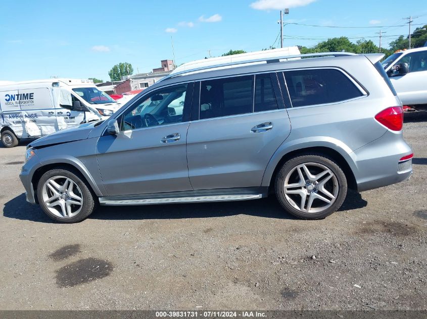 2014 Mercedes-Benz Gl 550 4Matic VIN: 4JGDF7DE2EA424095 Lot: 39831731