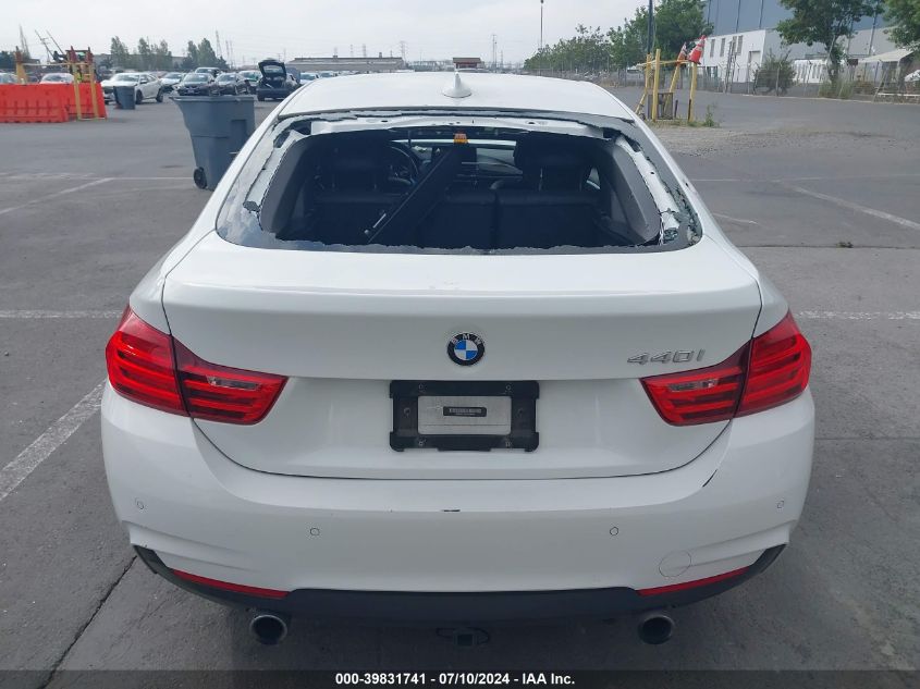 2017 BMW 440I Gran Coupe Gran Coupe VIN: WBA4E3C54HG186959 Lot: 39831741