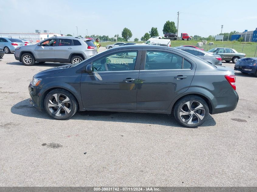 2020 Chevrolet Sonic Fwd Premier VIN: 1G1JF5SB4L4121277 Lot: 39831742