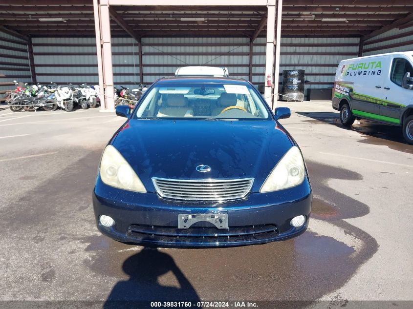 2005 Lexus Es 330 VIN: JTHBA30G655060748 Lot: 39831760