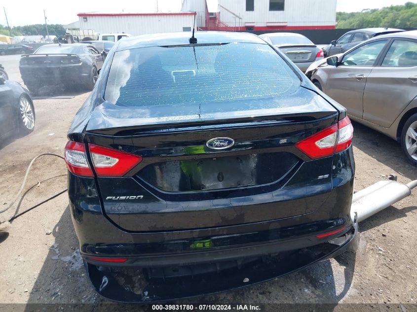 2016 Ford Fusion Se VIN: 3FA6P0H71GR110935 Lot: 39831780