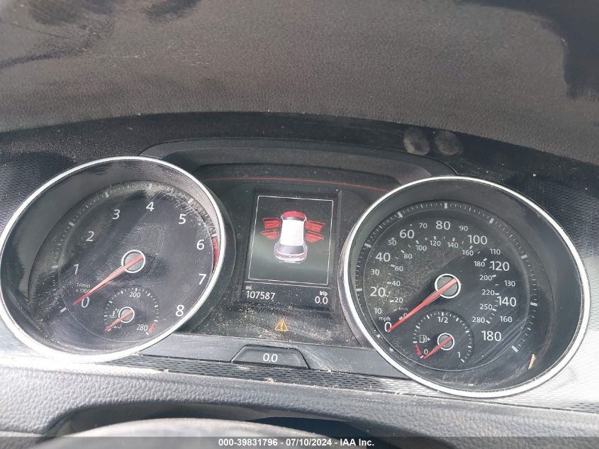 2016 Volkswagen Golf Gti S/Se/Autobahn VIN: 3VW447AU4GM048198 Lot: 39831796