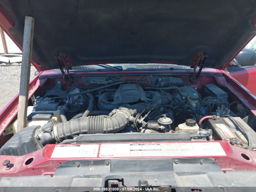 2001 Ford Explorer Xls VIN: 1FMZU72E51ZA69451 Lot: 39831809