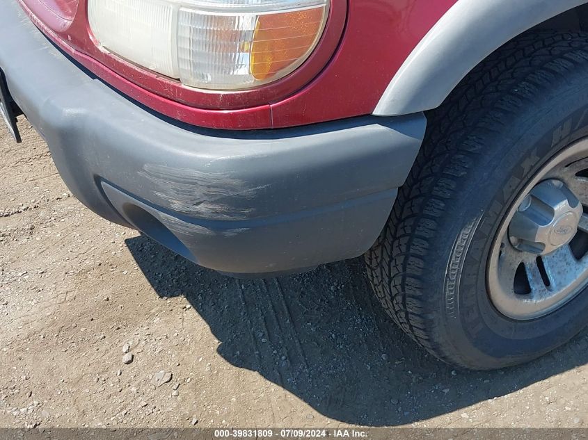 2001 Ford Explorer Xls VIN: 1FMZU72E51ZA69451 Lot: 39831809