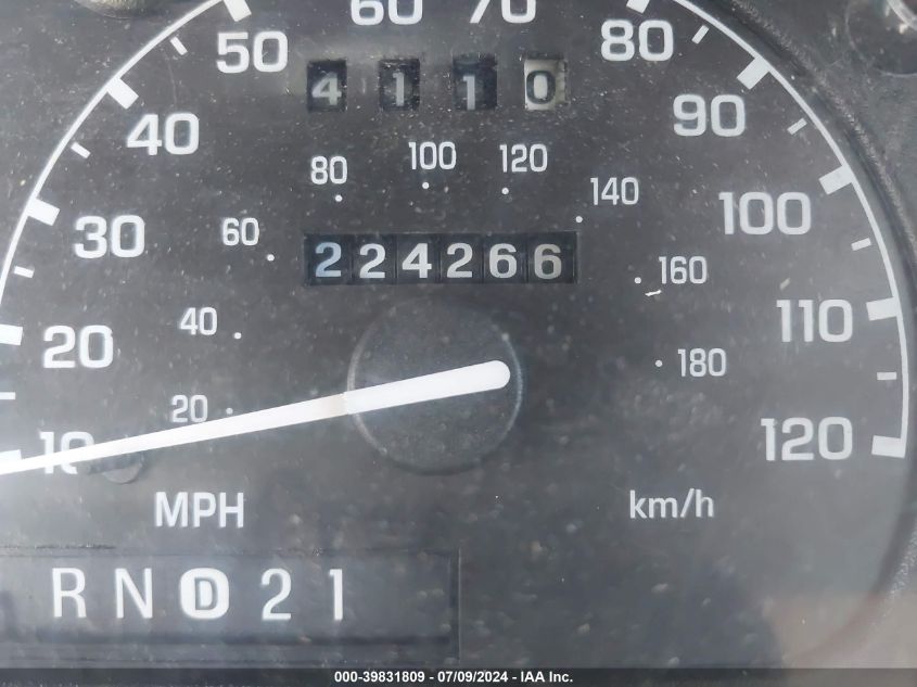 2001 Ford Explorer Xls VIN: 1FMZU72E51ZA69451 Lot: 39831809