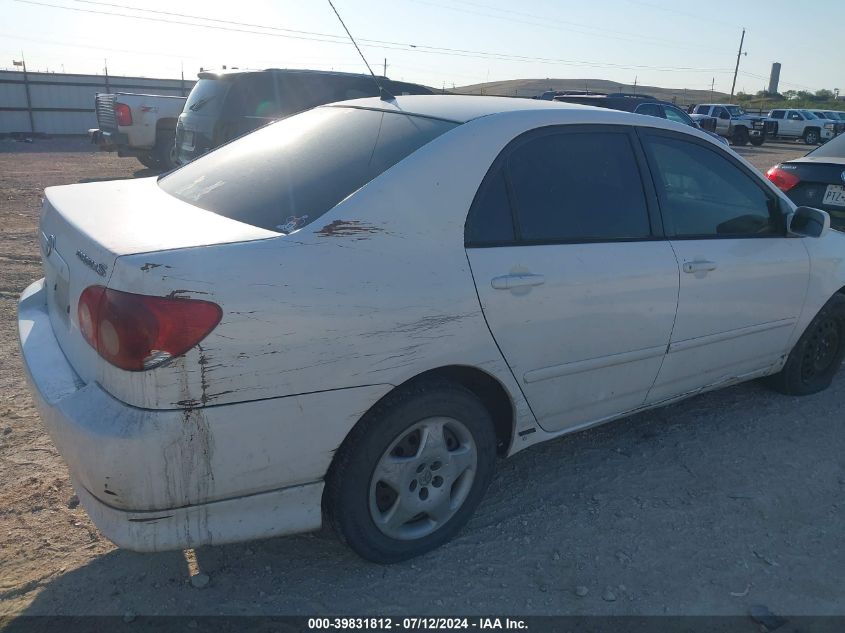 2005 Toyota Corolla S VIN: 1NXBR32E35Z348315 Lot: 39831812