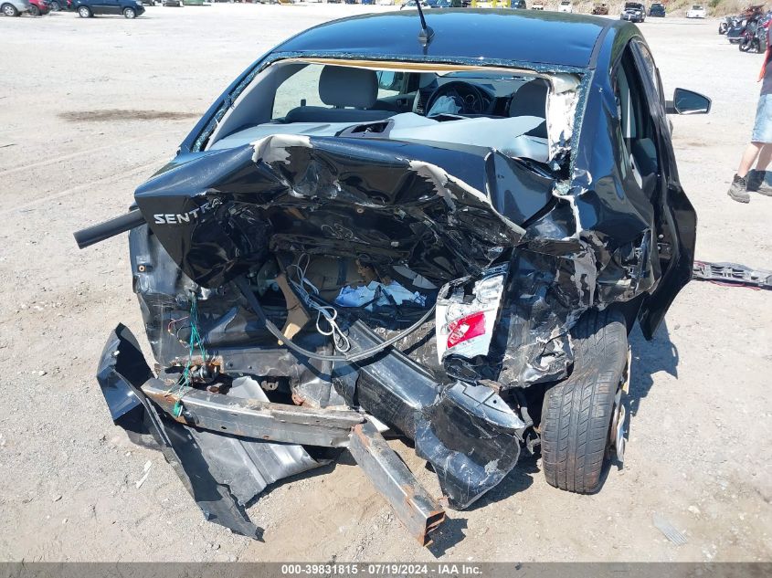 2010 Nissan Sentra 2.0 VIN: 3N1AB6AP6AL617813 Lot: 39831815