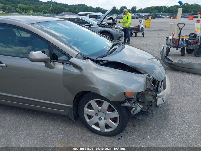 2007 Honda Civic Lx VIN: 1HGFA16567L019100 Lot: 39831829