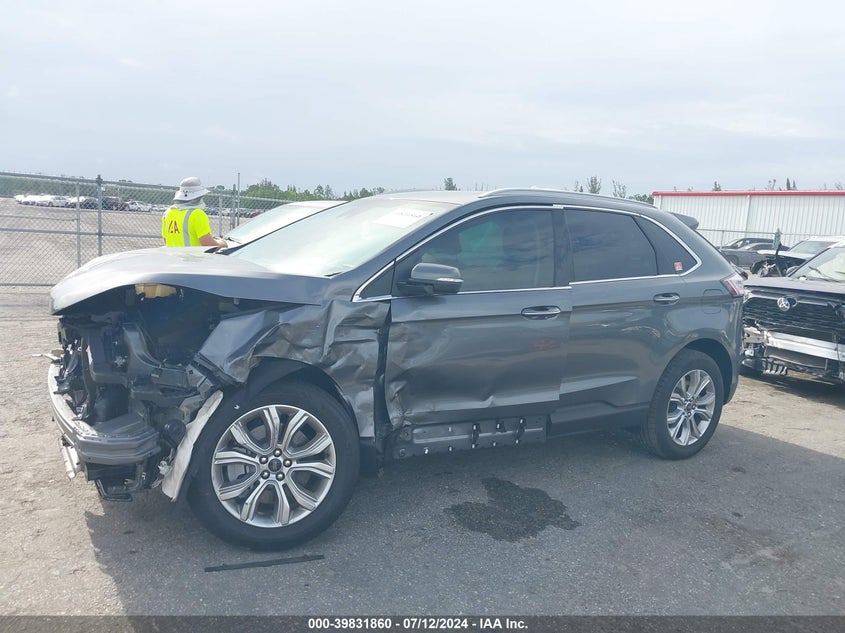 2024 Ford Edge Titanium VIN: 2FMPK4K90RBA09266 Lot: 39831860