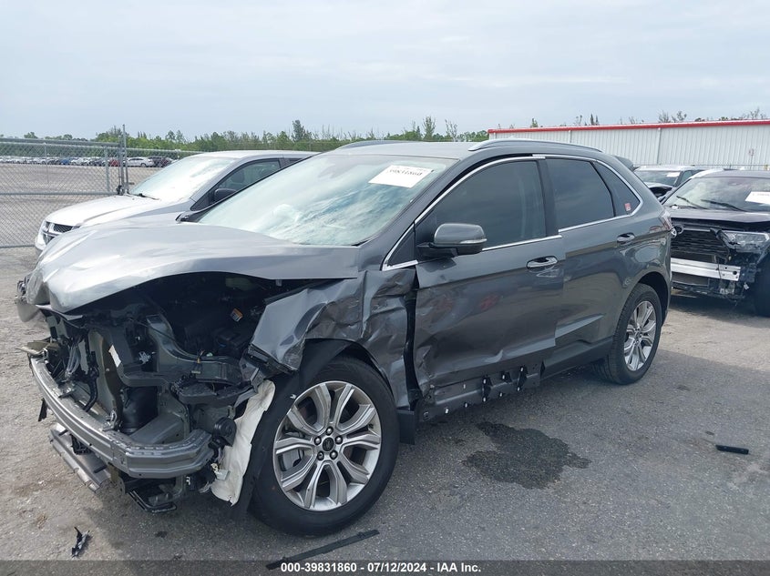 2024 Ford Edge Titanium VIN: 2FMPK4K90RBA09266 Lot: 39831860