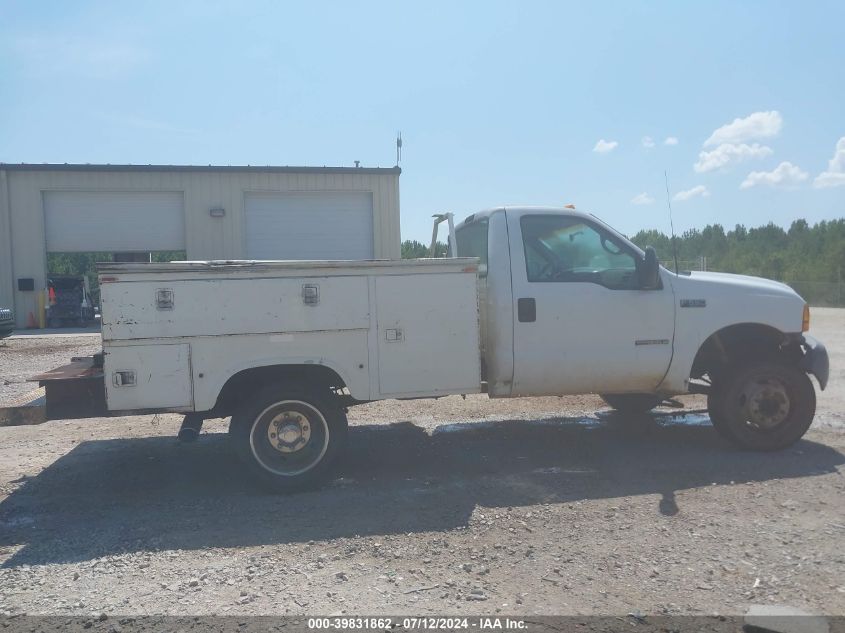 1999 Ford F550 Super Duty VIN: 1FDAF56F3XED93366 Lot: 39831862