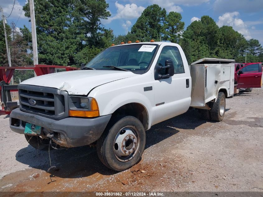 1999 Ford F550 Super Duty VIN: 1FDAF56F3XED93366 Lot: 39831862