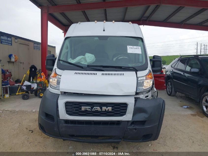 2019 Ram Promaster 3500 Cargo Van High Roof 159 Wb Ext VIN: 3C6URVJG3KE527743 Lot: 39831865