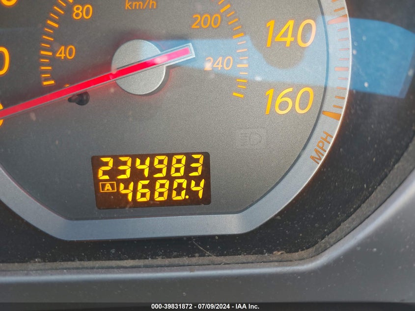 2007 Nissan Murano Sl VIN: JN8AZ08T47W529407 Lot: 39831872