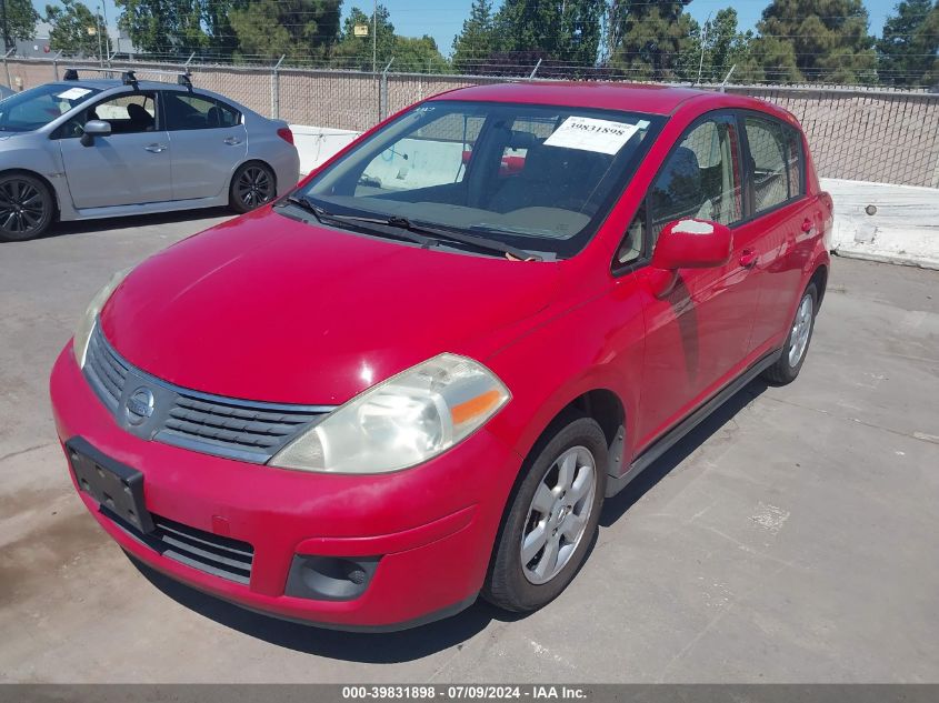 2007 Nissan Versa 1.8Sl VIN: 3N1BC13EX7L354637 Lot: 39831898