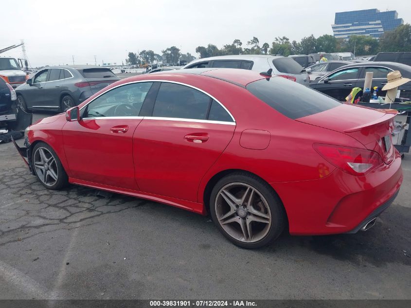 2015 Mercedes-Benz Cla 250 VIN: WDDSJ4EB1FN230655 Lot: 39831901