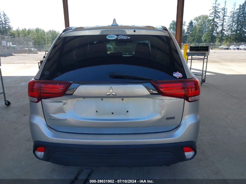 2020 Mitsubishi Outlander Es 2.4 S-Awc/Le 2.4 S-Awc/Se 2.4 S-Awc/Sel 2.4 S-Awc/Sp 2.4 S-Awc VIN: JA4AZ3A32LZ031717 Lot: 39831902