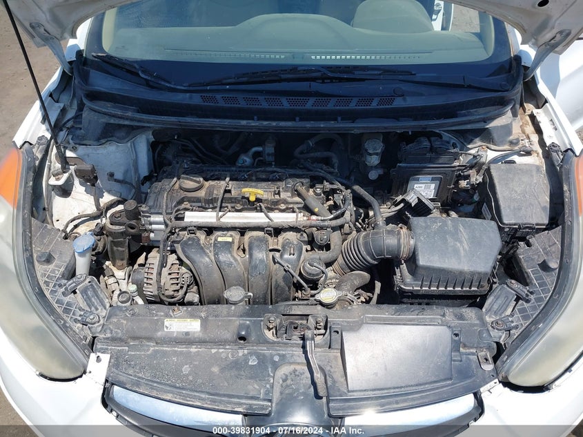 2012 Hyundai Elantra Gls/Limited VIN: 5NPDH4AE1CH122692 Lot: 39831904